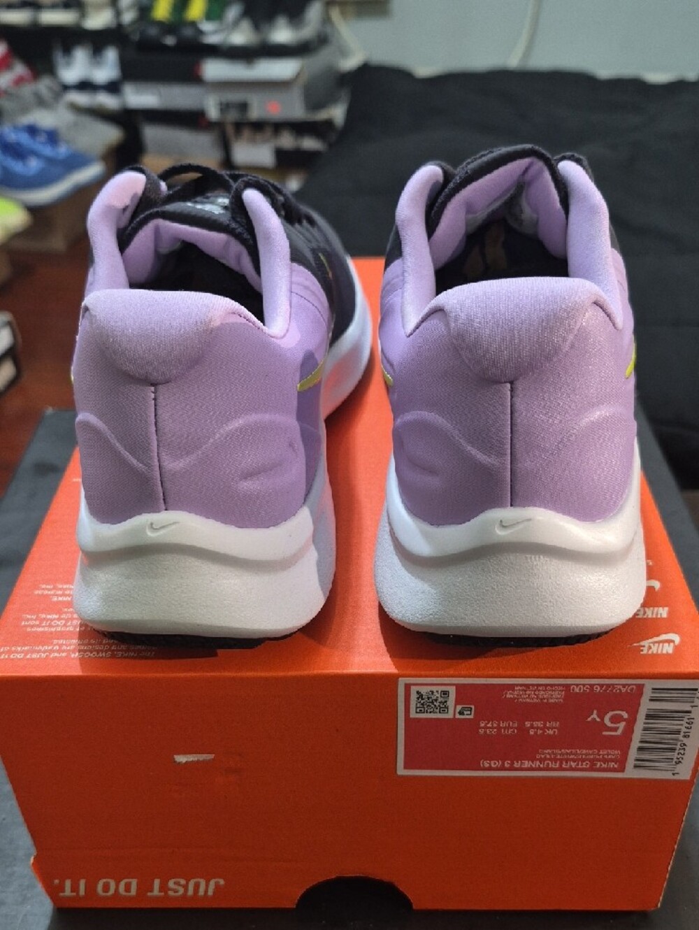 Nike Star Runner 3 GS 'Cave Purple' (2025) M5Y/W6.5 New W/OG Box - Picture 5 of 11